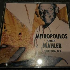【送料無料】ミトロプーロス/ニューヨークフィル マーラー 交響曲第9番 (1960年ライヴ) HUNTレーベル 輸入盤CD 中古品の画像1