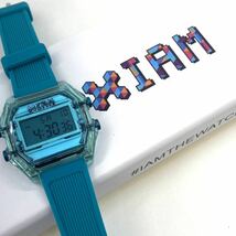 【新品未使用】 IAM アイアム IAMTHEWATCHデジタル 腕時計 ユニセックス Sサイズ a190_画像1