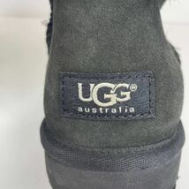 UGG アグ ムートンブーツ ボア ブラック 黒色 サイズ25 Z079_画像6