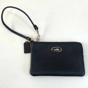 【新品未使用】 COACH コーチ ラウンドファスナー カードケース ポーチ a261