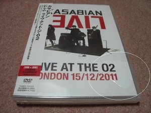 廃盤未開封DVD+2CD●カサビアン ライヴ・アット・ジ・オーツー 初回限定盤●KASABIAN LIVE AT THE O2/ヴェロキラプトル!/ファイアー