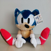 ぬいぐるみ セガ SEGA スーパーソニック ソニックザヘッジホッグ レア 1991 初代 初期 ソニック35S 当時物 sonic the hedgehog レトロ_画像1