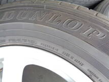 A73　サマータイヤ残り目多！ダンロップ　205/65R15+FEIDアルミ　15×6J　114.3-5H　53　BSマーク有　良品中古4本セット！_画像4