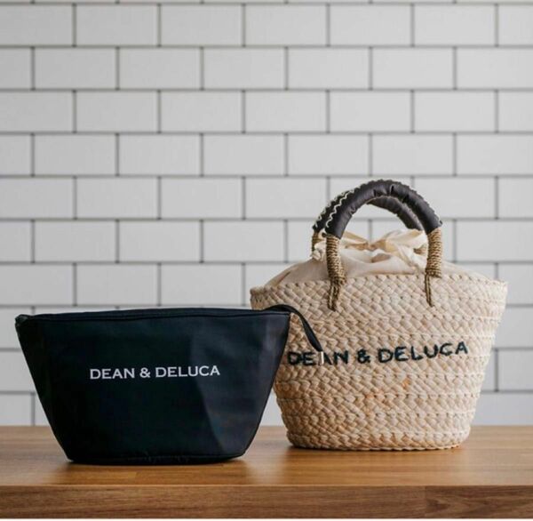 DEAN & DELUCA × BEAMS COUTURE 保冷カゴバッグ　小サイズ 未使用