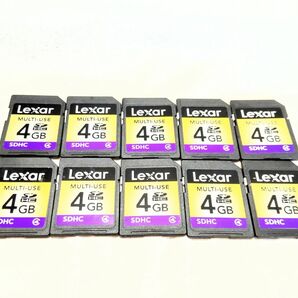 SDカード 4GB 10枚セット レキサー Lexar