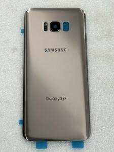 ★ Samsung Galaxy S8+ 専用 バックパネル ゴールド 背面ガラス 新品未使用品 ★ 