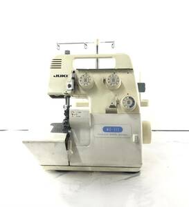 【SM910】JUKI ジューキ MO-313 OVERLOCKSEWINGMACHINE オーバロックミシン 手芸 手工芸 レトロ アンティーク ミシン 付属品付き