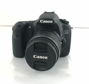【HM1147】Canon キャノン EOS 60D デジタルカメラ CANON ZOOM LENS EF-S 18-55㎜ 1:3.5-5.6 IS CANON INC. φ58㎜ レンズ 付属品 箱付き