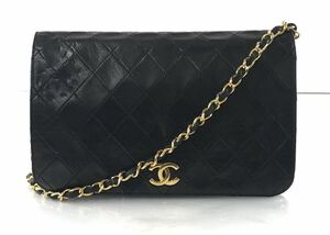 【SU306】CHANEL シャネル ショルダーバッグ チェーンショルダー ココマーク ブラック 黒 斜め掛け バッグ