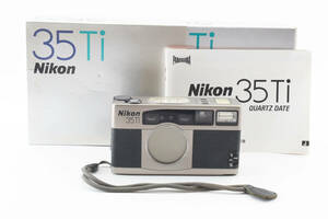 #196 極上美品！Nikon 35Ti コンパクトフィルムカメラ 元箱付