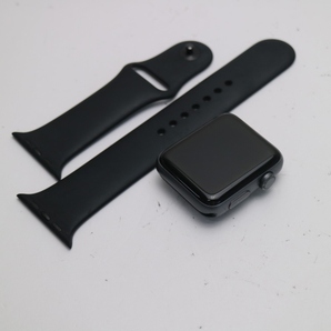 美品 Apple Watch series3 42mm GPSモデル スペースグレイ 即日発送 Apple 中古 あすつく 土日祝発送OKの画像1