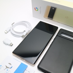 新品同様 SIMフリー Google Pixel 6 Pro 128GB GF5KQ ソータサニー スマホ 白ロム 本体 即日発送 土日祝発送OK あすつく