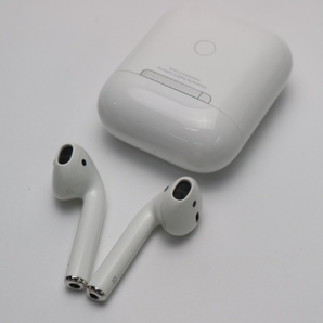 超美品 Airpods 第2世代 ホワイト 中古 即日発送 Apple あすつく 土日祝発送OKの画像2