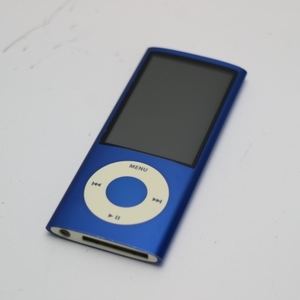 超美品 iPOD nano 第5世代 8GB ブルー 即日発送 MC037J/A 本体 あすつく 土日祝発送OK