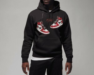 即決☆限定！♪新品 NIKE ナイキ パーカ パーカー L ブラック ナイキスニーカー NIKE AIR JORDAN ナイキ エアジョーダン ジョーダン