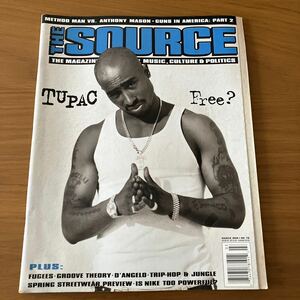 THE SOURCE MAGAZINE NO.78 MARCH 1996 2PAC FUGEES G-RAP