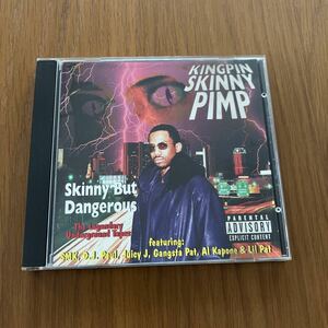 【レアG-RAP CD】 King Skinny Pimp Skinny But Dangerous 1996 Basix Music BAX9317