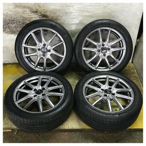 2 GOODYEAR EAGLE F1 195/50R16 2023年製 9.5分目 アクア シエンタ アクシオ フィールダー ヴィッツ シャトル フィット スイフト 等 *6961