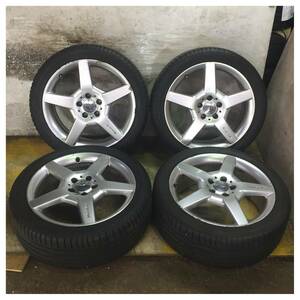 4 WINRUN R330 225/45R18 8.5分目 ベンツ AMG PCD 112mm ベンツ Aクラス Bクラス CLA Cクラス 等 *6849