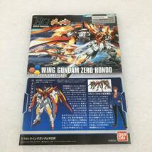 BANDAI ガンダム ビルド ファイターズ ホノオ トライ 1/144 ウイングガンダムゼロ 炎 WING GUNDAM ZERO HONOO プラモデル 未組立品_画像7