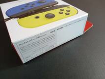 Nintendo Switch Joy-Con(L) ブルー/(R) ネオンイエロー HAC-A-JAPAA ニンテンドースイッチ 未使用品_画像3