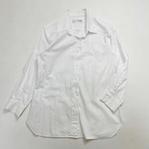 48 Maker's Shirt 鎌倉 メーカーズシャツ カマクラ 9分袖 ドレスシャツ サイズ13 日本製 コットン ブラウス ホワイト 白 レディース 40328M