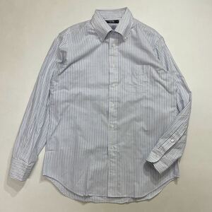 48 Maker's Shirt 鎌倉 メーカーズシャツ カマクラ ストライプ 長袖 ボタンダウン ワイシャツ 日本製 ビジネス オフィス コットン 40328S