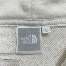 54 THE NORTH FACE ザノースフェイス スウェット ジップアップ パーカー サイズL ロゴワッペン フーディー 40329G_画像3