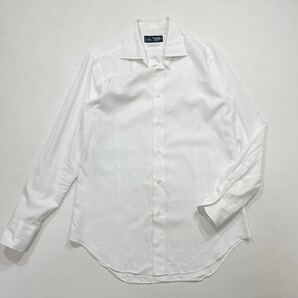 54 Maker's Shirt 鎌倉 メーカーズシャツ カマクラ SUPIMA 長袖 ワイシャツ 225 Liberty SLIM FIT 日本製 ビジネス オフィス 無地 40329Pの画像1