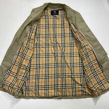 255 BURBERRY LONDON バーバリー ロンドン ライナー付 ステンカラーコート ノバチェック 通勤 ビジネス 日本製 三陽商会 メンズ 40305G_画像1