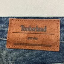 252 Timberland ティンバーランド ウォッシュ加工 デニムパンツ W36 SLIM アメカジ メンズ ジッパーフライ ジーンズ 40312AJ_画像3