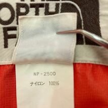 305 THE NORTH FACE 80s 茶タグ GORE-TEX レインウェア 上下セット VINTAGE 雨具 レインスーツ アウトドア 袋付き カッパ 登山 40323S_画像6