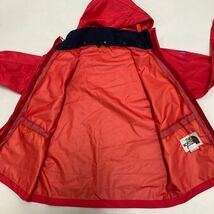 305 THE NORTH FACE 80s 茶タグ GORE-TEX レインウェア 上下セット VINTAGE 雨具 レインスーツ アウトドア 袋付き カッパ 登山 40323S_画像3