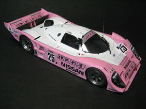 ◆◇ハセガワ 1/24 伊太利屋　ＮＩＳＳＡＮ R90VP (#25) 1991 JSPC 　完成品 ◇◆