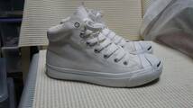 ブランドシューズ等大処分：CONVERSE×Jack Purcell・コンバース×ジャックパーセル・ハイカットシューズ・size22.5ｃｍ_画像3