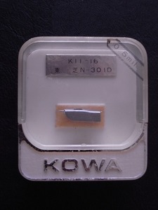 レコード針 【K11-16/東芝N-301D 】KOWA 未使用 経年保管品 未開封 ※状態:画像参照 / コーワ・ダイヤモンドレコード針 レコード交換針