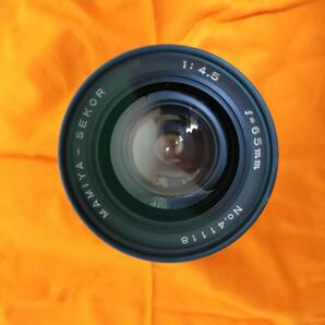 Mamiya RB67 Professional フィルムパックx2 レンズ(65mm,127mm)x2 セコニックスタジオデラックスの画像5