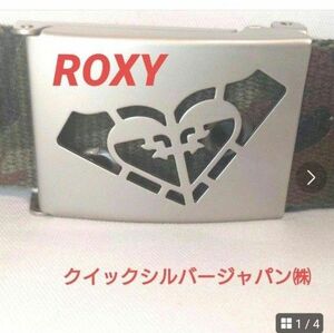 ROXY　ロキシー　 迷彩柄　ベルト