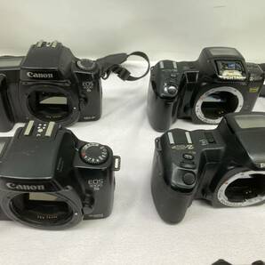 ★◆【ジャンク】フィルムカメラ他 大量セット Nikon Canon MINOLTA OENTAX TITANなど 総重量約9.2ｋｇ 100サイズの画像3