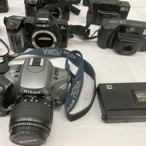 ★◆【ジャンク】フィルムカメラ他 大量セット Nikon Canon MINOLTA OENTAX TITANなど 総重量約9.2ｋｇ 100サイズの画像7