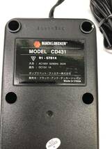 ☆☆【USED】BLACK＆DECKER ブラック&デッカー QUATTRO ＫＣ2000Ｆ　PS130A ＣＤ431充電ドリル 研磨　工具セット サイズ100_画像7