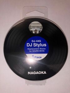 ★新品★ ナガオカDJ-44G NAGAOKA レコードカートリッジ用交換針 SHURE N-44G対応 DJ-44G