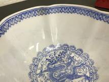 1円スタート Y58 中国名甕 景徳鎮 碗 ぶどう絵 食器 陶磁器_画像4