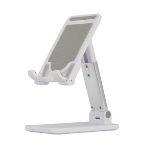  smartphone stand white folding desk height adjustment possibility 