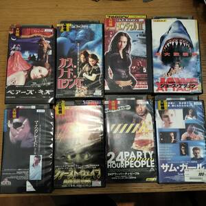 洋画　VHS　映画　8作品まとめ売り　