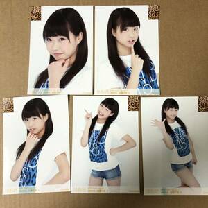 NMB48 加藤夕夏 月別 2012 April vol.1 生写真 5種コンプ 