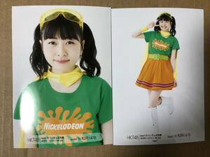 HKT48 松岡はな ランダム 2018年 ハロウィンVer. 生写真 2種セミコンプ