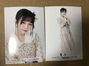 HKT48 村川緋杏 月別 Theater February 2019 生写真 2種セミコンプ 劇場トレーディング