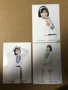 HKT48 村川緋杏 月別 Theater August 2018 生写真 3種セミコンプ 劇場トレーディング