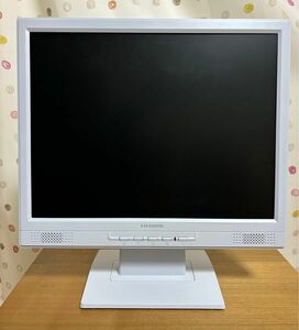 XGA対応 15型スクエア液晶ディスプレイ LCD-AD151SEW/スピーカー内蔵/極美品 アイオーデータ